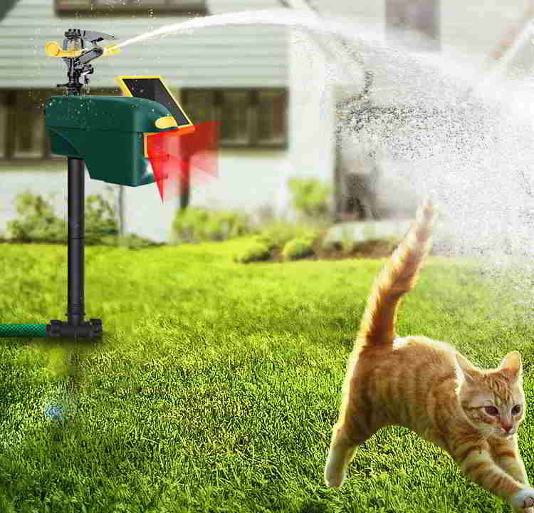 Multifunctional Sprinkler Pir-Sensor Cat Repeller AN-B060